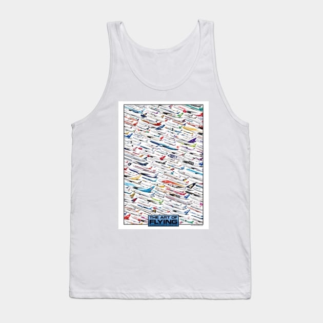 Planes by The Art of Flying Tank Top by TheArtofFlying